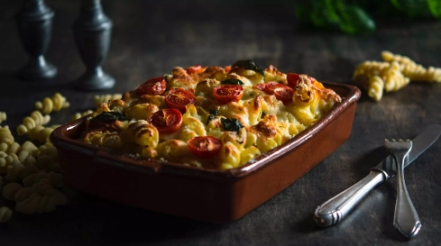 Marquardt Küchen: Nudelauflauf Mit Kirschtomaten (1)